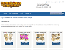 Tablet Screenshot of hortonsgroup.com